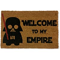 Los mejores  - koko doormats felpudos Entrada casa Originales- Fibra de Coco y PVC- Felpudo Exterior Welcome TO MY Empire- 40x60x1.5 cm…